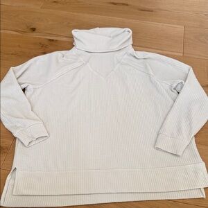 Elegant Cream Turtleneck Sweater